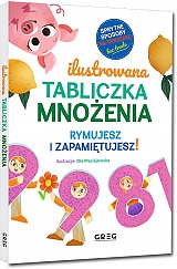 Ilustrowana tabliczka mno�enia. Rymujesz i zapami�tujesz!
