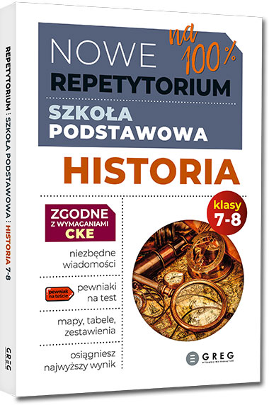 Nowe Repetytorium - szko�a podstawowa. Historia, kl. 7-8 - 2026