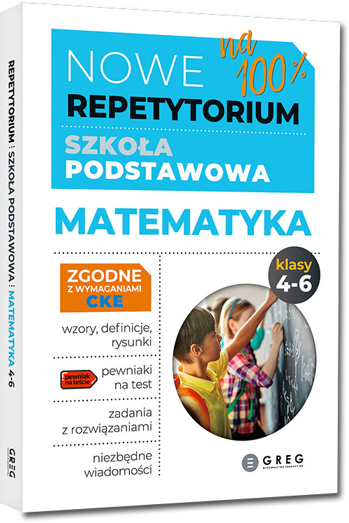Nowe Repetytorium - szko�a podstawowa. Matematyka, kl. 4-6 - 2026